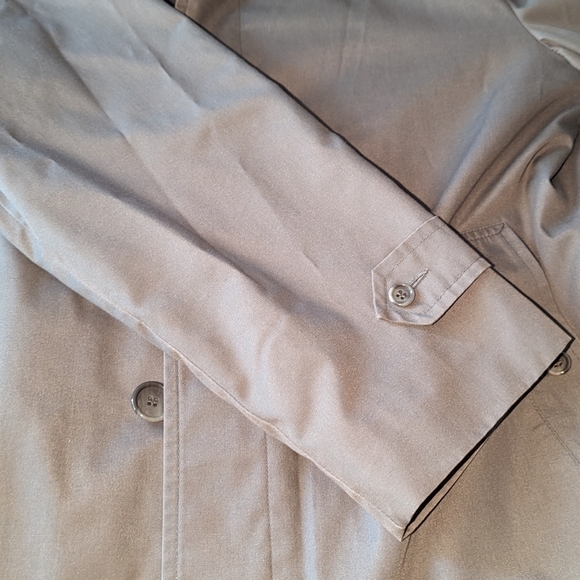 NWOT LONDON FOG MENS MAINCOAT 42 REG WITH WINTER REMOVABLE LINER FALL - Picture 4 of 10